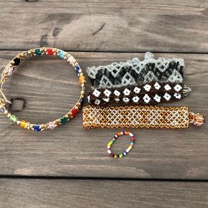 Bracelets And Ring Bundle